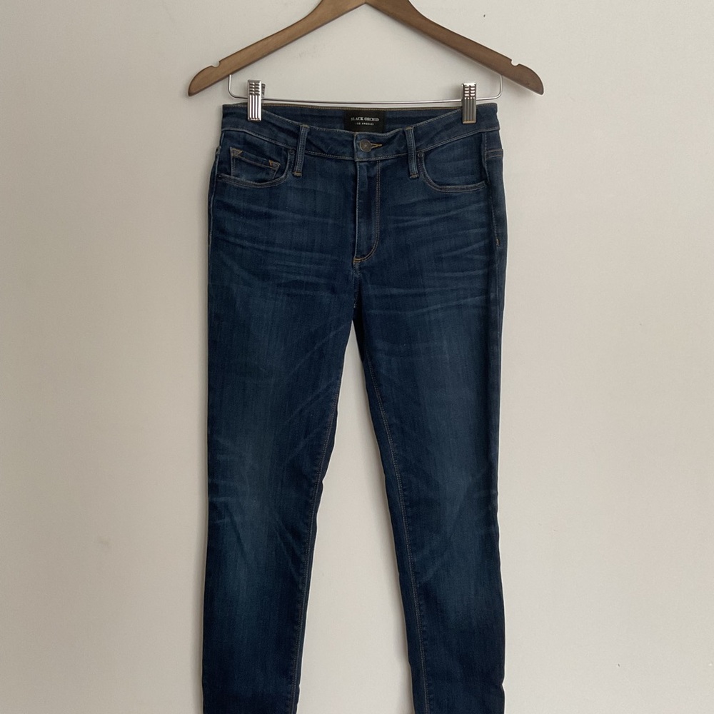 Black Orchid Mid-Rise Super Skinny Jeans